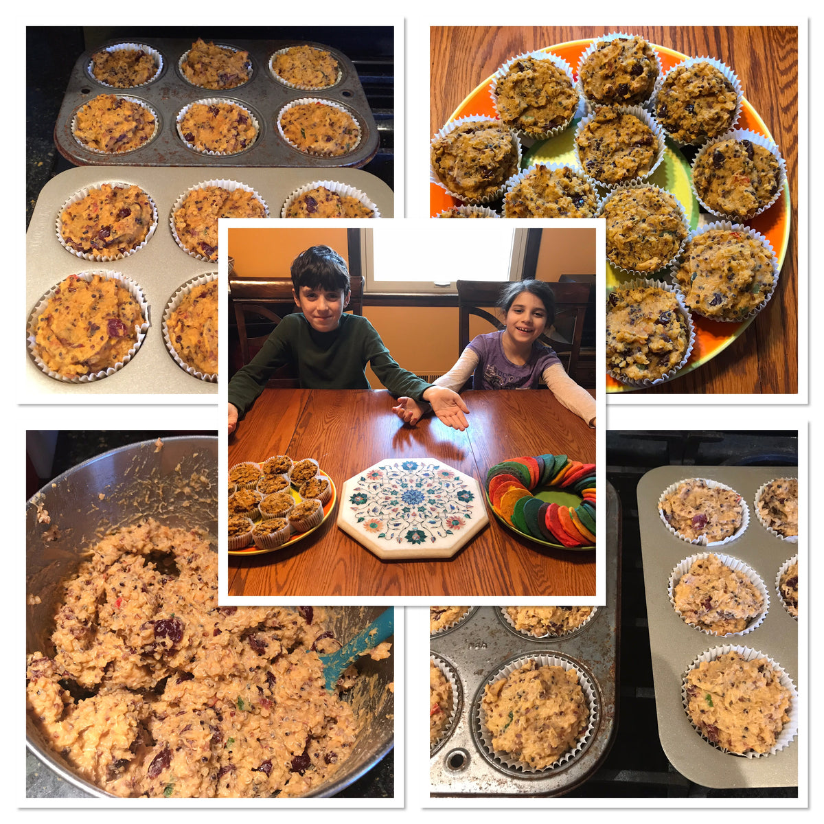 Allergy Friendly Cranberry, Sweet Potato, Quinoa Cakes