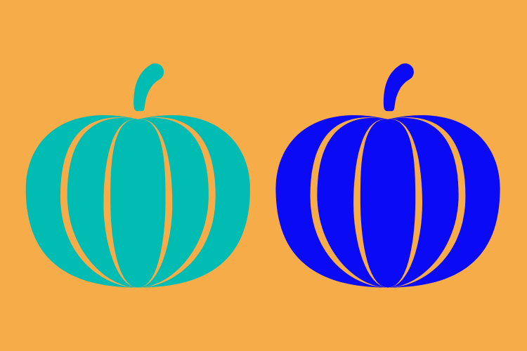 Multi-Color Halloween: Pumpkins with a Message